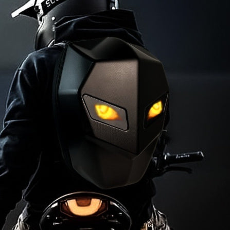 Rygsæk lysende Sharingan cool motorcykelkørsel fuld hjelm hård skal vandtæt Bluetooth