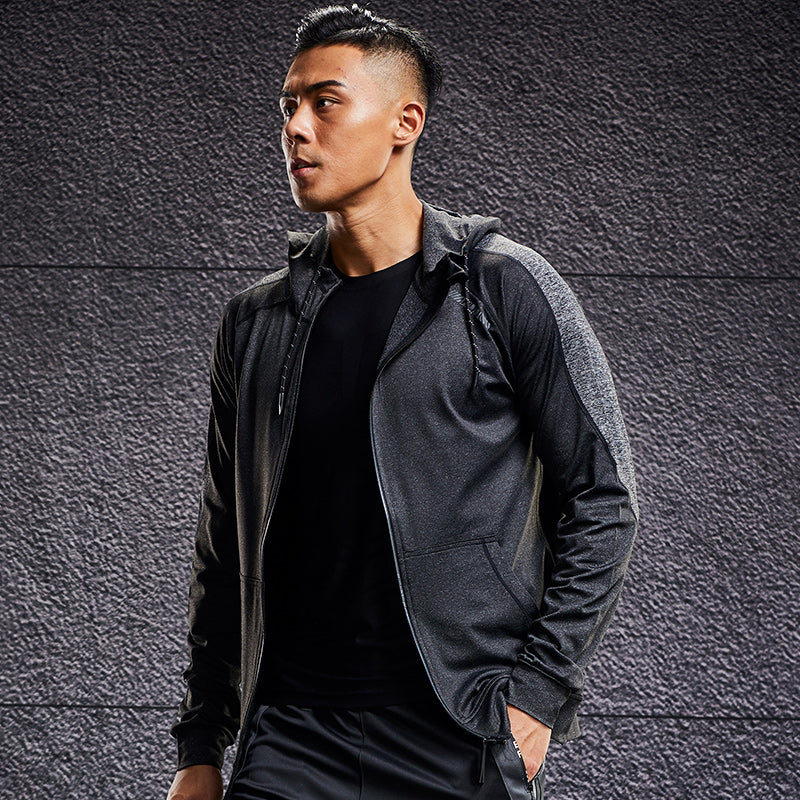 Morning Running Equipment Running Training Clothes Hooded Coat