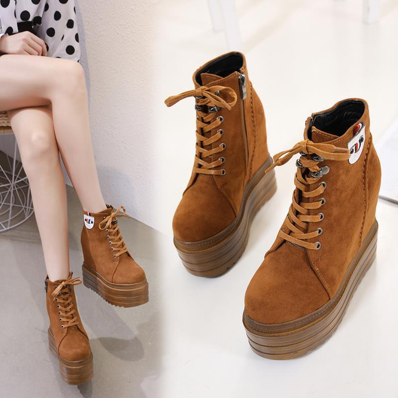 Internally Increased Women's 14CM New Wild Martin Boots