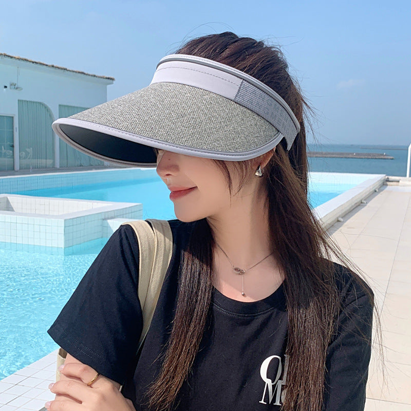 Women's Fashion Letter Sunscreen Hat