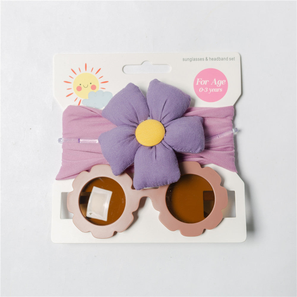 Children's Hair Band Glasses Set