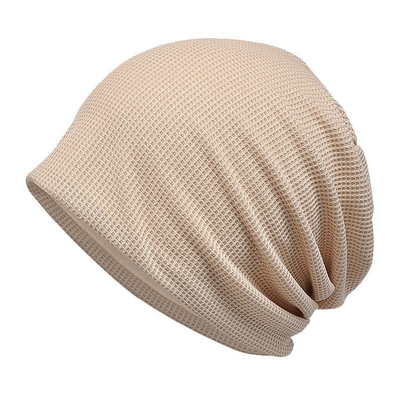 Women's Hollow Breathable Pullover Cap