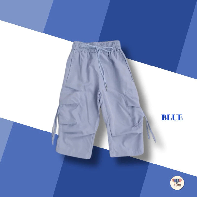Unisex Children Fashionable Cargo Pants