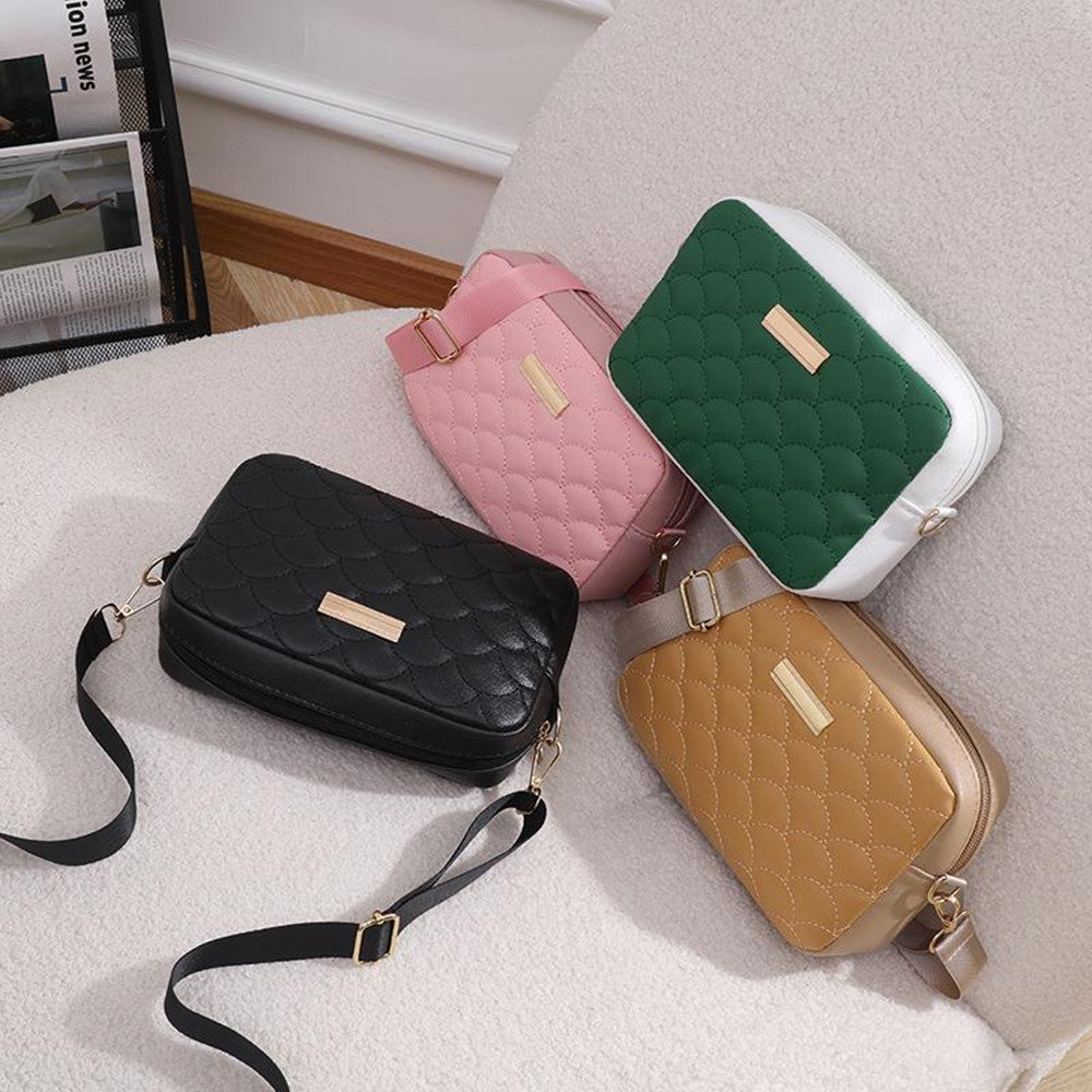 Fashion Lingge Women's Bag Embroidery Chain