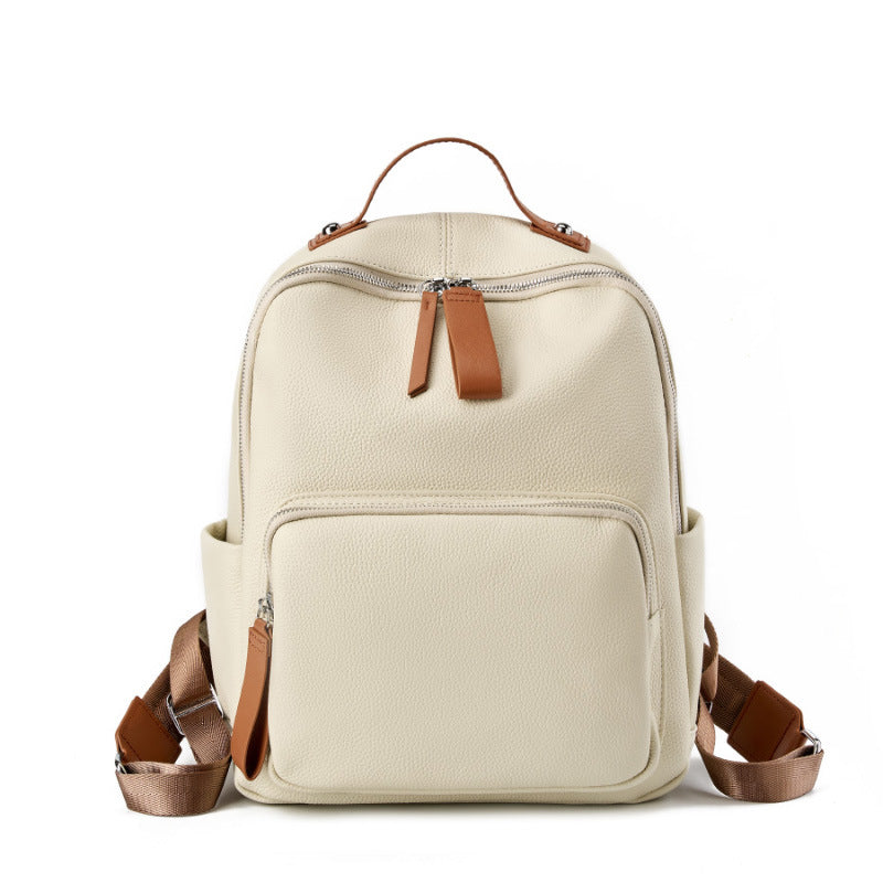 New Top Layer Cowhide Large Capacity Computer Bag