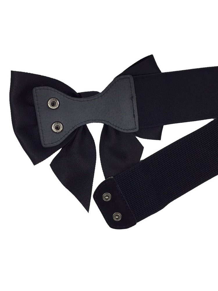 Elastic Ladies Fashion Bow Elastic Waistband