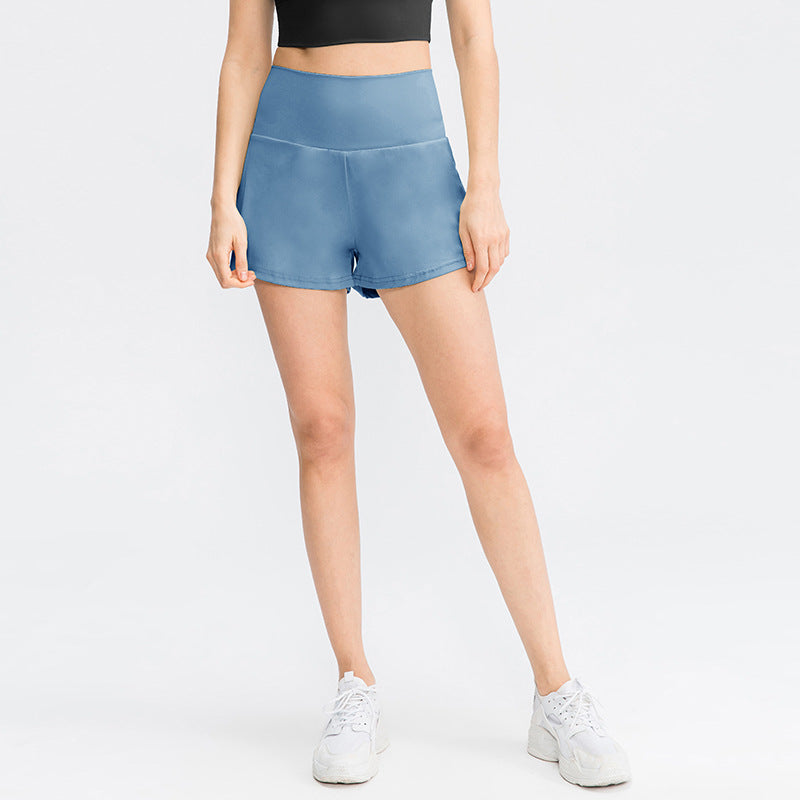Yoga Shorts Women's Ice Feeling Quick-drying Fitness Running Loose Tennis