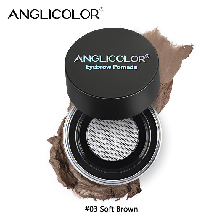 Brow Cream Suit Long Lasting Smear-proof Makeup Waterproof And Sweat-proof Double-headed