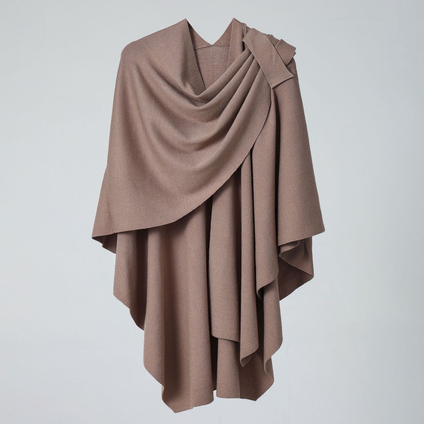 Solid Color Simple Side Strap Shawl Knitted Shoulder Strap