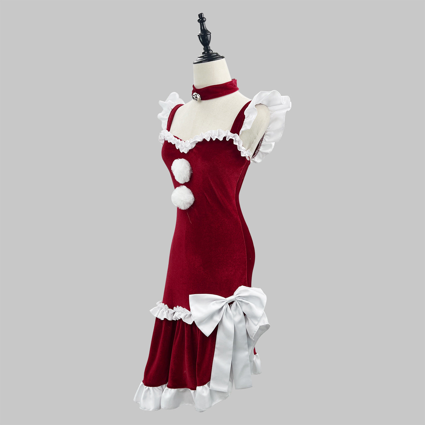 Original New Arrival Hip-Hugging Outfit French-Style Dress Christmas Performance Costume