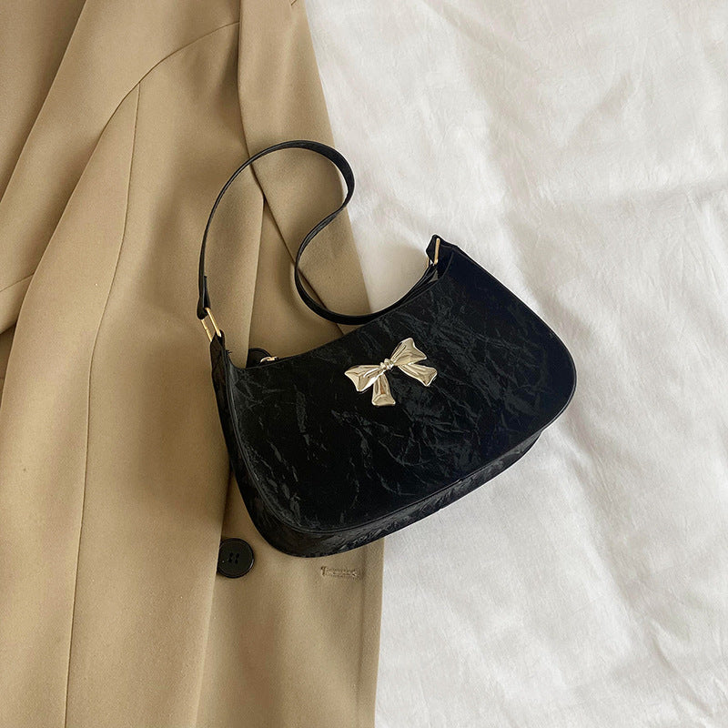 Ensfarvet trendy design med særlige interesser Butterfly Fashion Skuldertaske