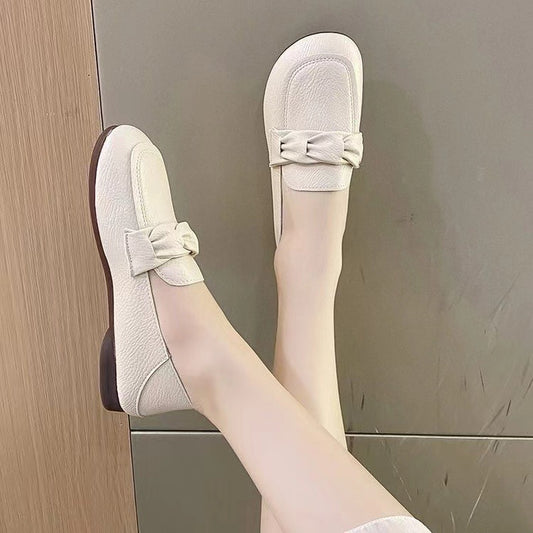 Soft-soled Slip-on Loafers For Spring And Fallperfect For Casual Wear With A Low Heel Or Flat Sole