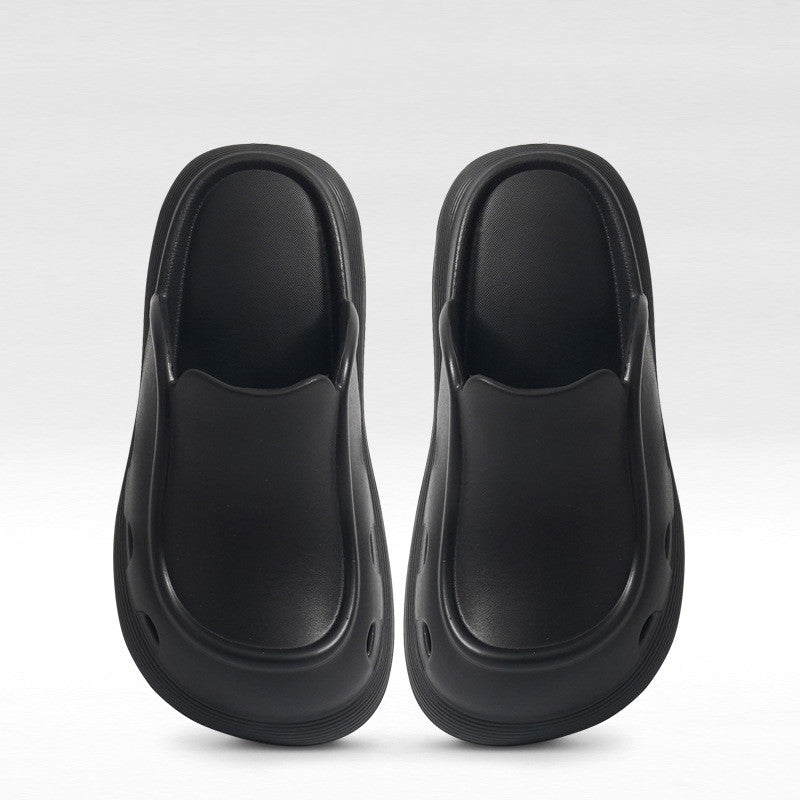 Baotou Thick Bottom Fashion Slippers Outerwear Home Shoes EVA Non-slip Casual Beach Shoes