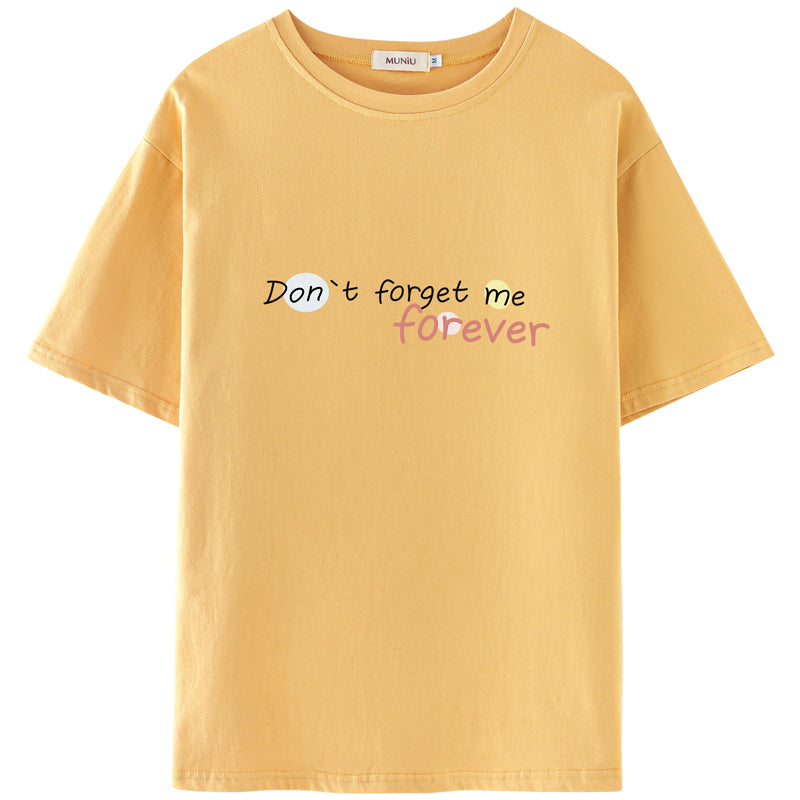 Women's Summer New Casual Cotton Printed T-shirt