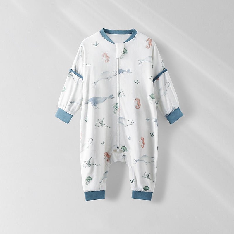 Girls' Personalized Fashion All-season One-piece Pajamas