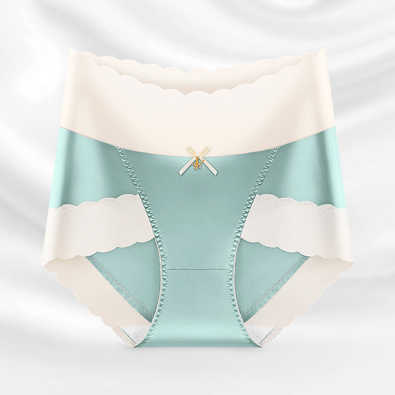 Fashion Light Luxury Satin Bow Briefs
