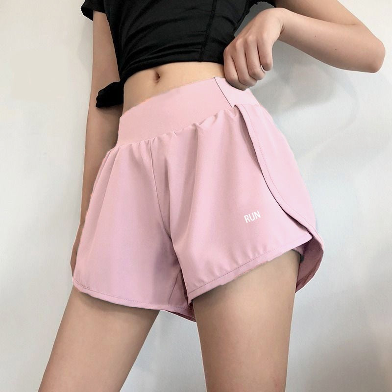 Yogatøj Lomme Sportsshorts Dame Hurtigtørrende Fitness