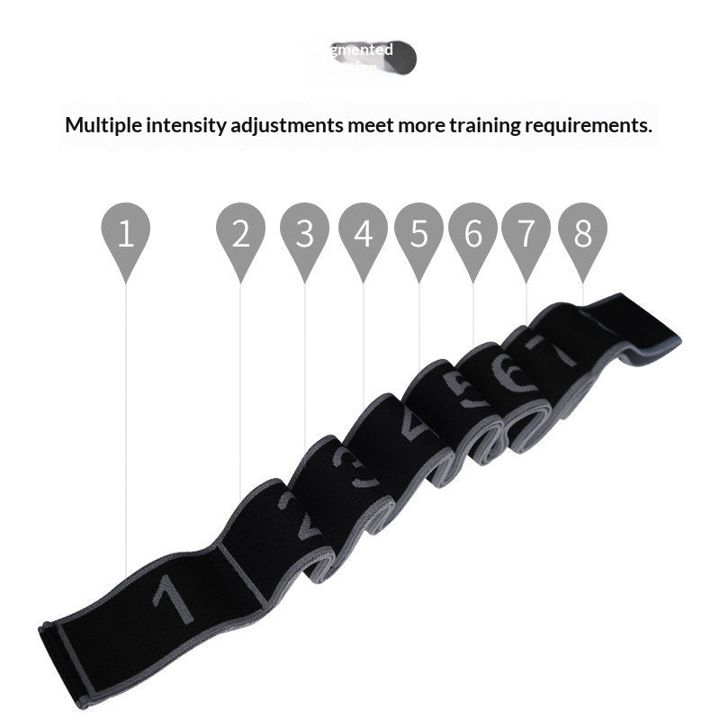 Digital Segment Dance Fitness Body-Shape Training Resistance Stretching Band