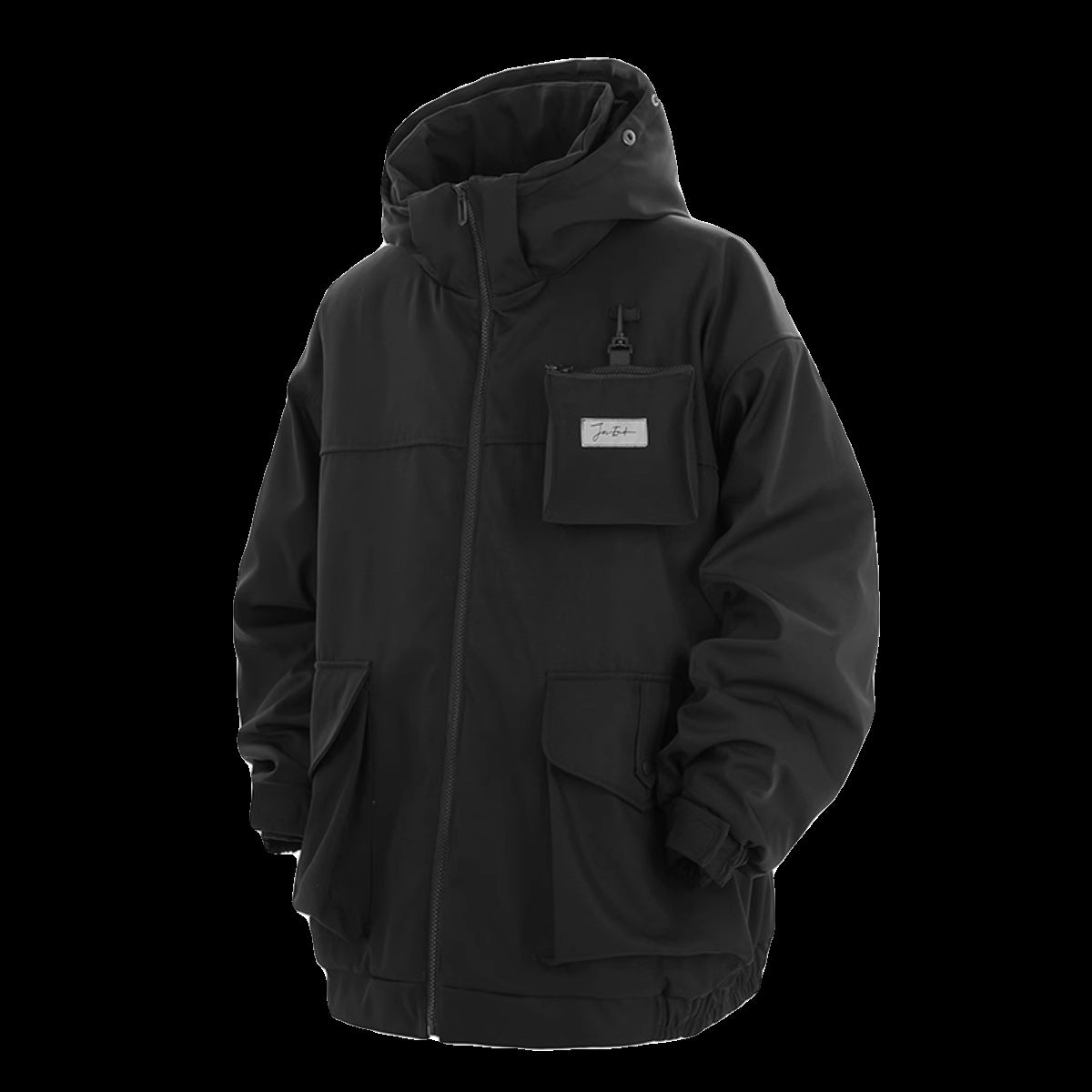 Men's Loose Trendy Workwear Thickened Cotton-padded Coat