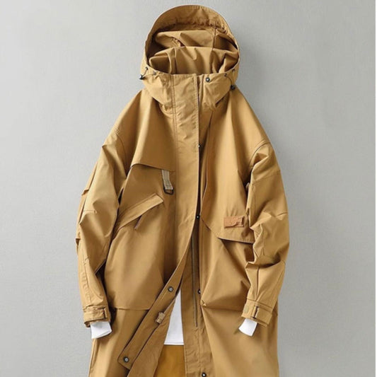 Trench Coat Men's Spring And Autumn Mid-length