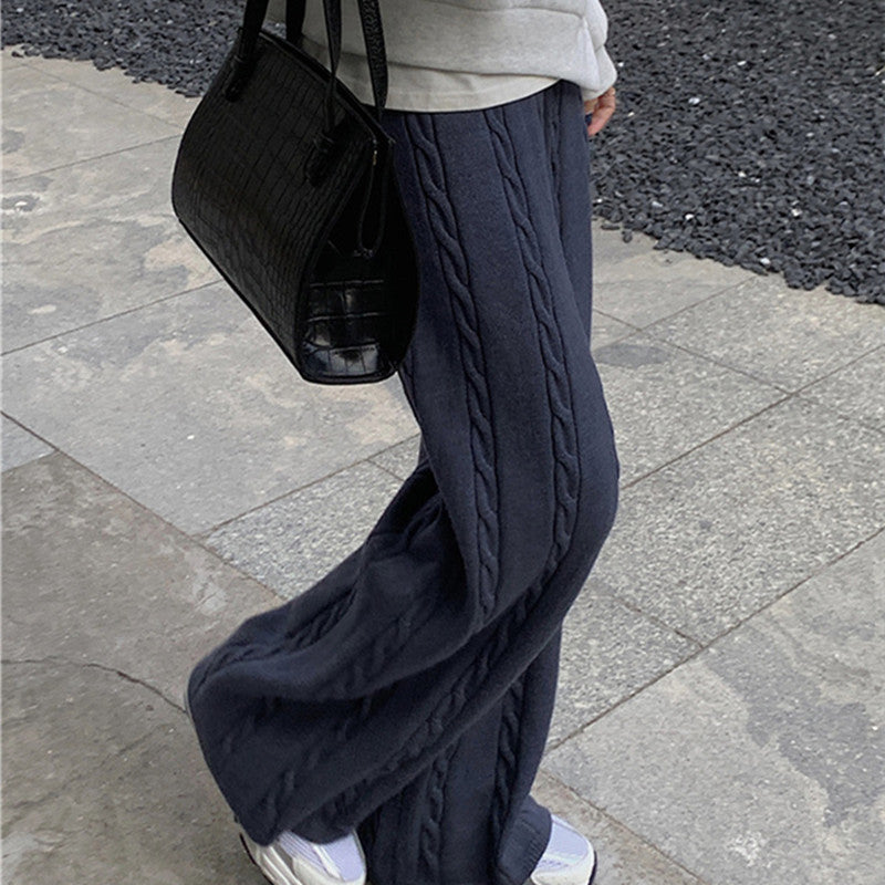 Versatile Minimalist And Stylish Knit Pants