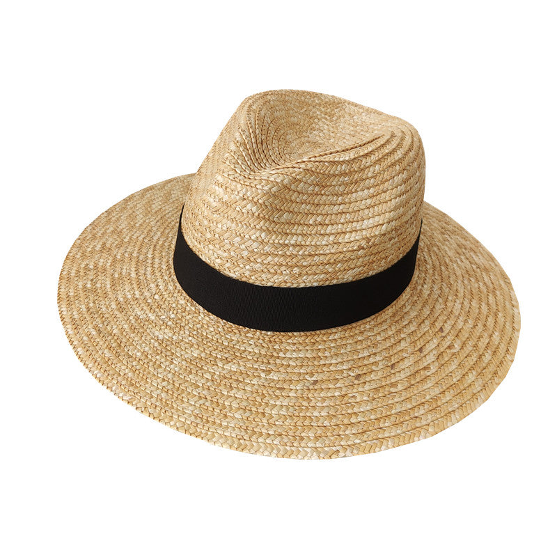 Men's And Women's Retro Shade Straw Hat