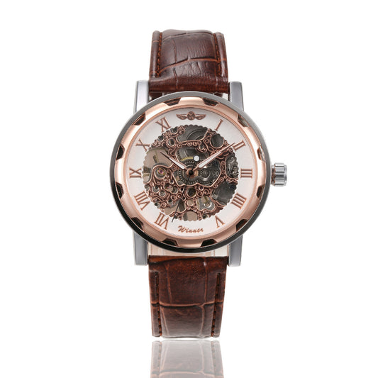 Retro Belt Manual Mechanical Watch