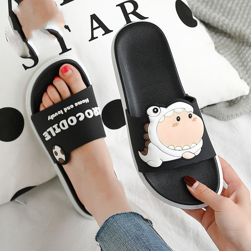New Slippers Female Summer Family Of Three Parent-child Home Sliding Indoor