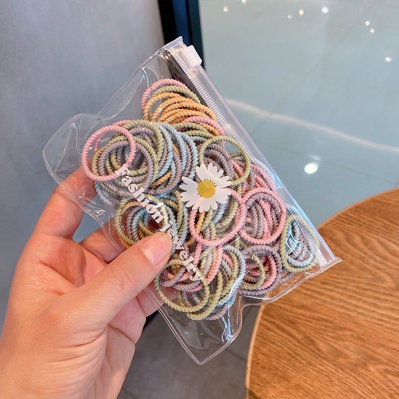 Girl Princess Color Head Hair Tie Rubber Band
