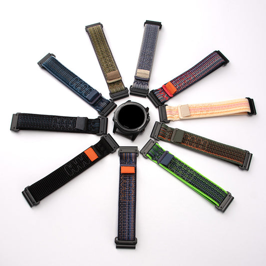 Men Velcro Cloth Quick Release Watchband