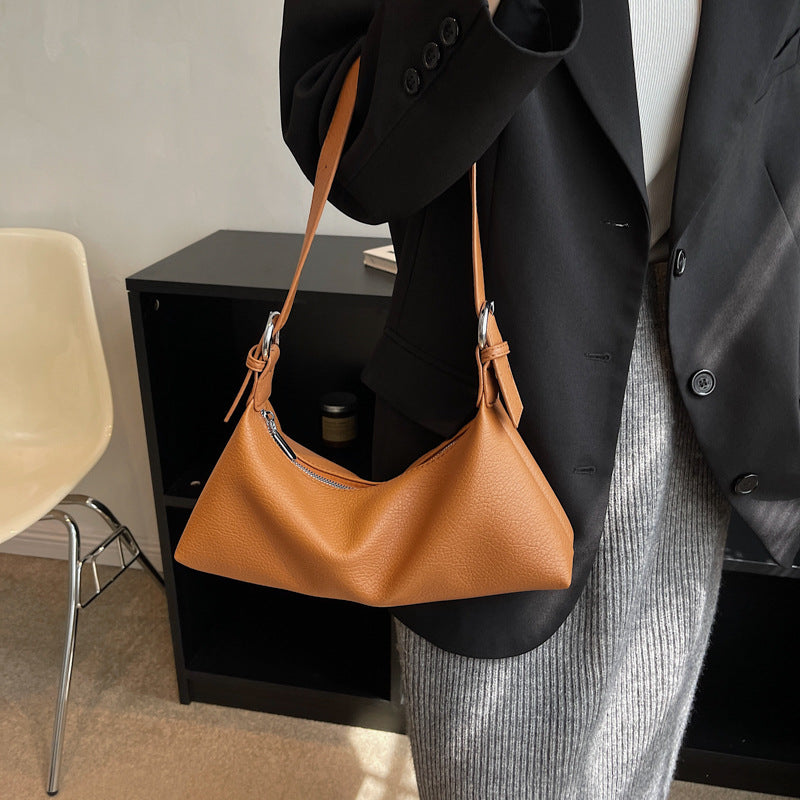 Fashionable And Versatile French One Shoulder Diagonal Bag