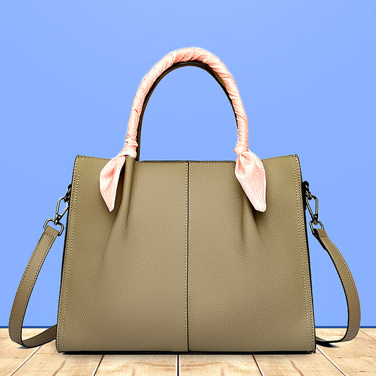 Leather Fashionable Crossbody Tote Bag For Women