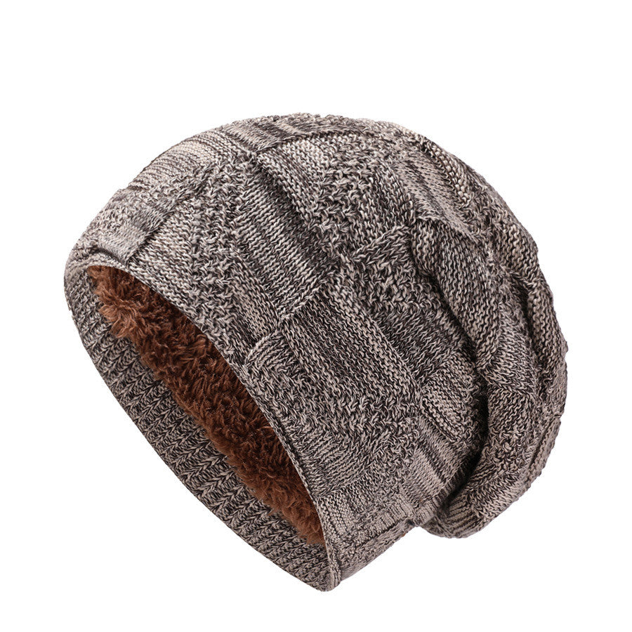 Plaid Pullover Plus Velvet Thick Toe