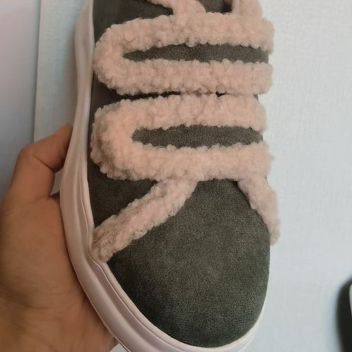 Waterproof Cotton Slippers Anti-slip Heel Women's Home