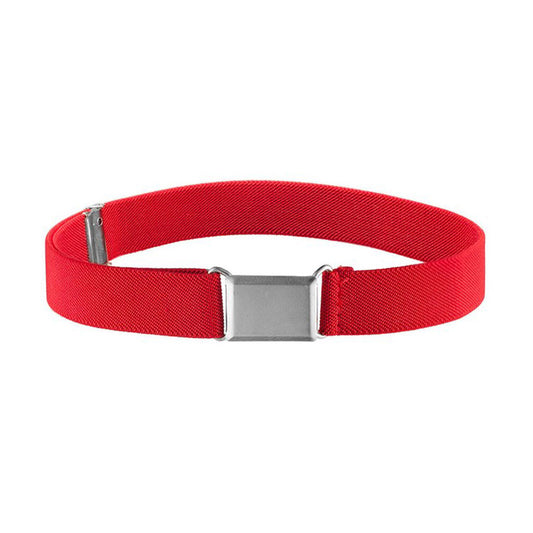 Children's Men's And Women's Elastic Band Monochrome Pants Belt