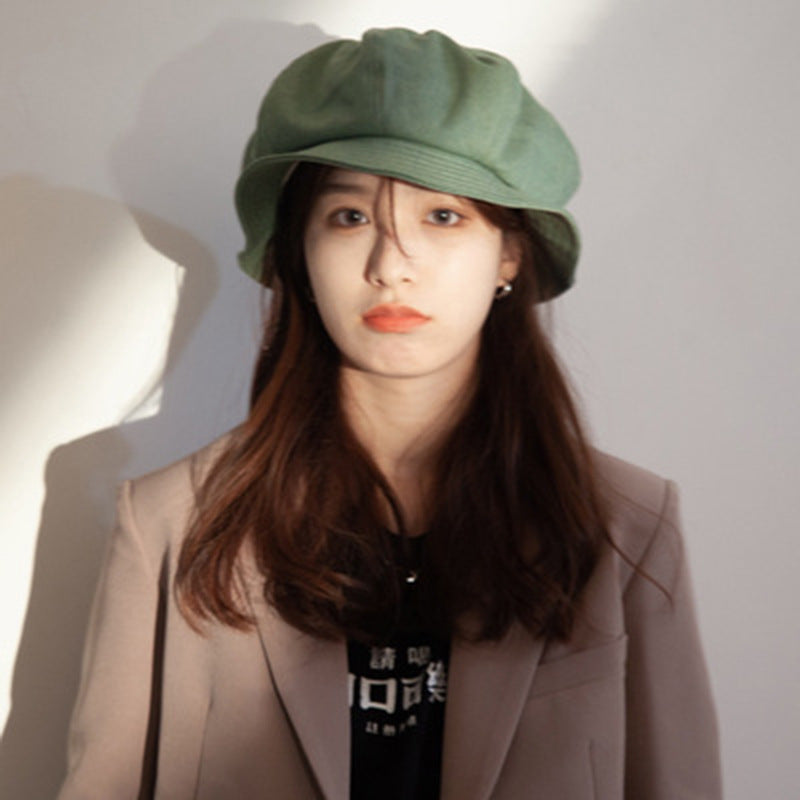 Designer Niche Large Version Japanese Lazy Style Bucket Hat Female