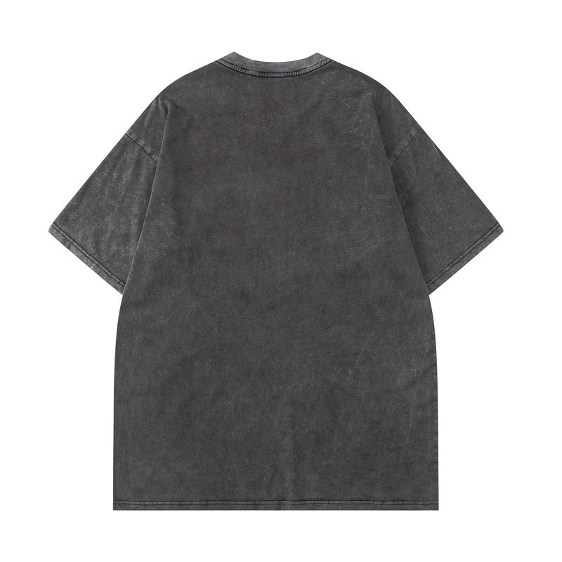 American High Street Retro T-Shirt Half Sleeve Men