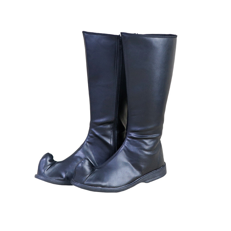 Colorful Flower Dance Ethnic Men's Tall Boots
