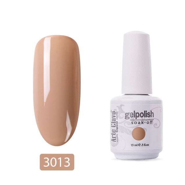 15ML Nail Gel Summer Series Colorful Soak Off UV