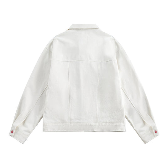 Fashion Brand Personality Denim Jacket Men's Design Sense