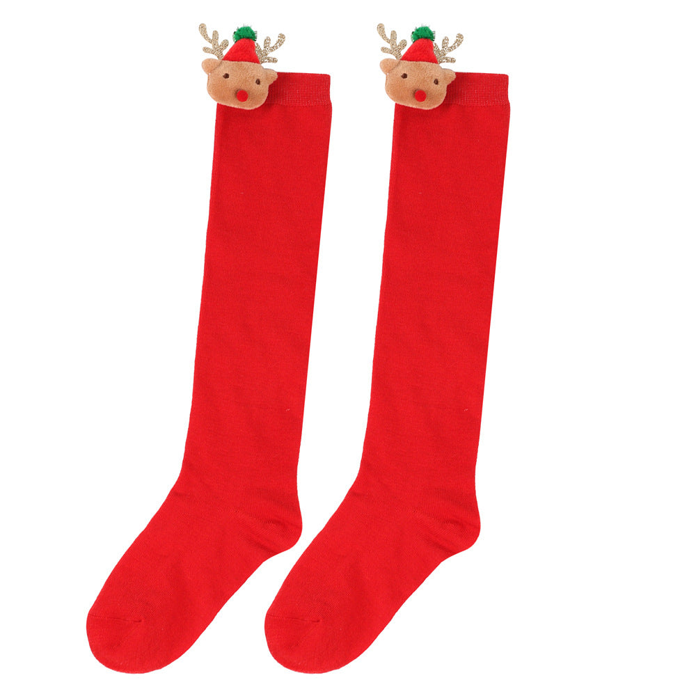 Children Christmas Stockings David's Deer Doll Medium And Large Children