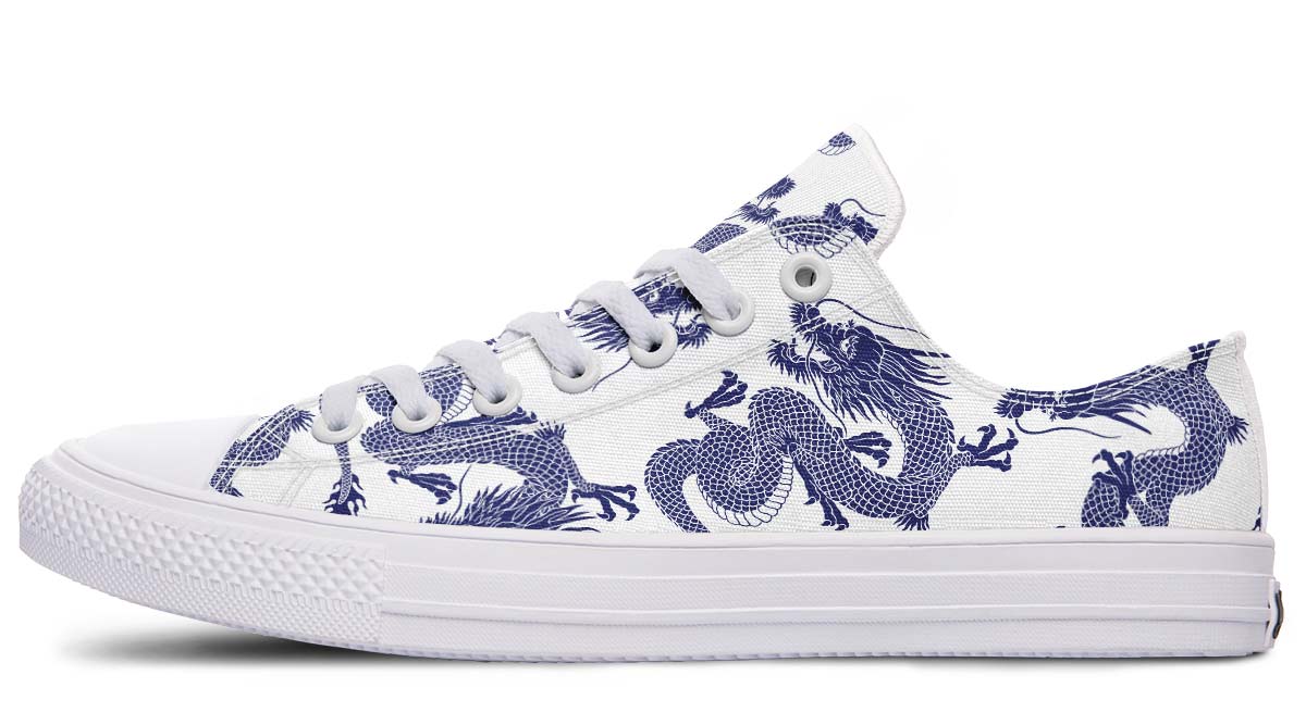 Fashion Print Couple Low-Top Canvas Shoes
