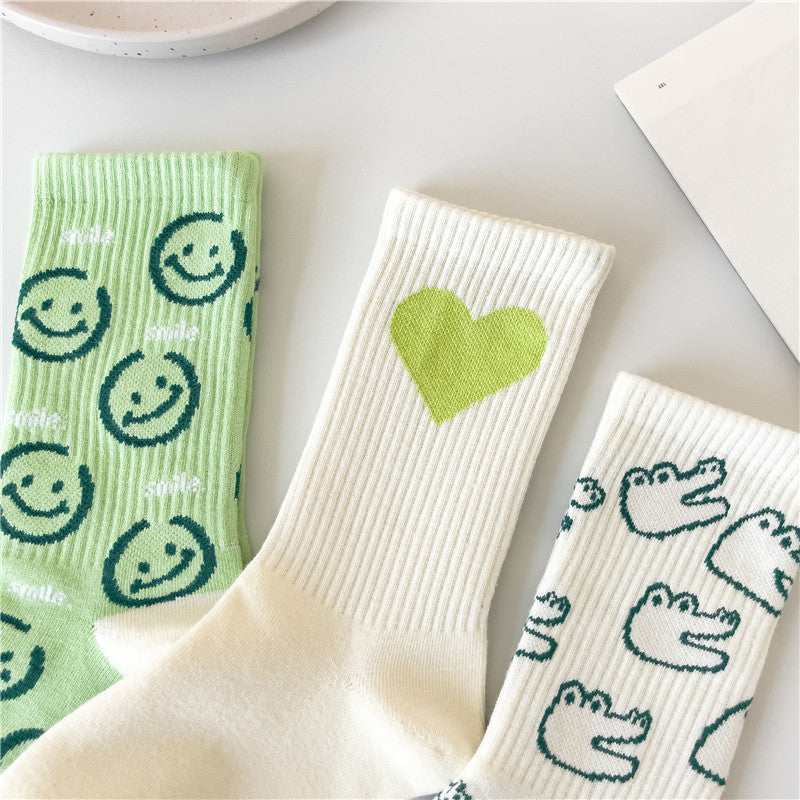 Cartoon Socks Japanese Personality