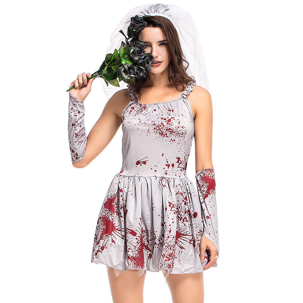 Halloween Costume Children's Gray Pettiskirt
