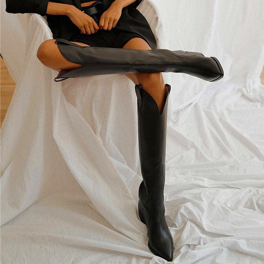 Women's Fashion High Heel Pointed Toe Sleeve