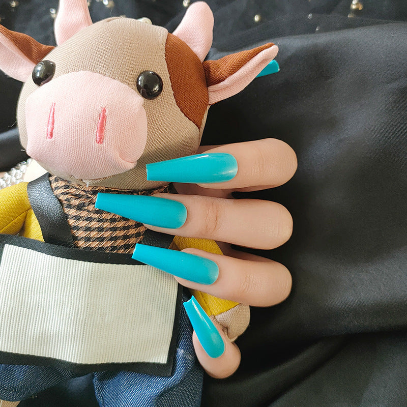 Matte Matte Super Long Ballet Nail