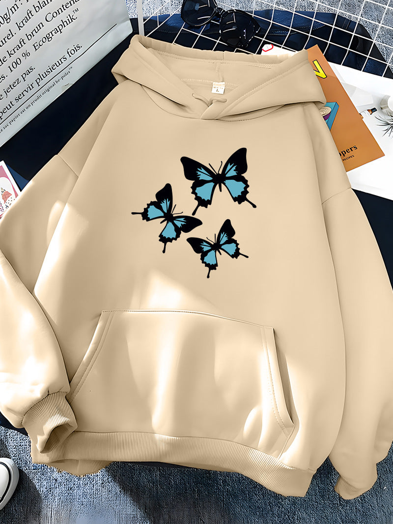 Sweet And Fresh Polyester Hooded Regular Sleeve Long Sleeve Street