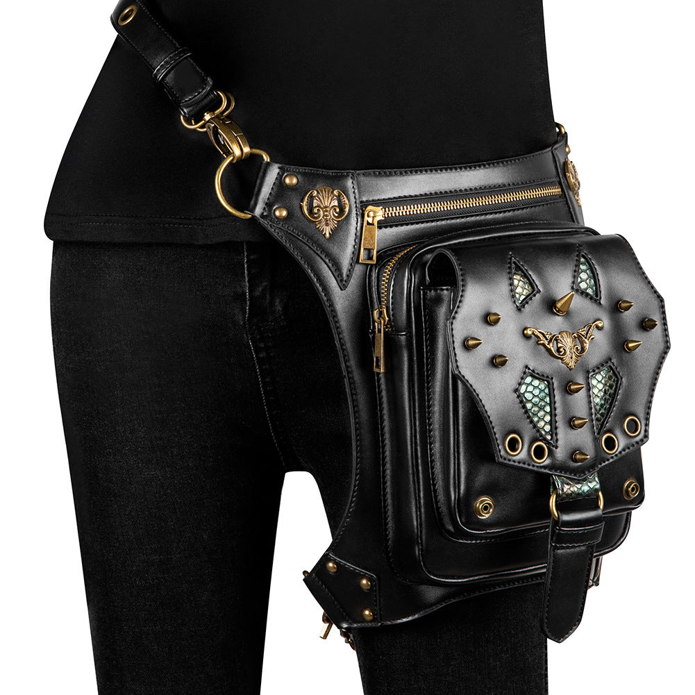 Damernes Steampunk Retro Skuldertaske