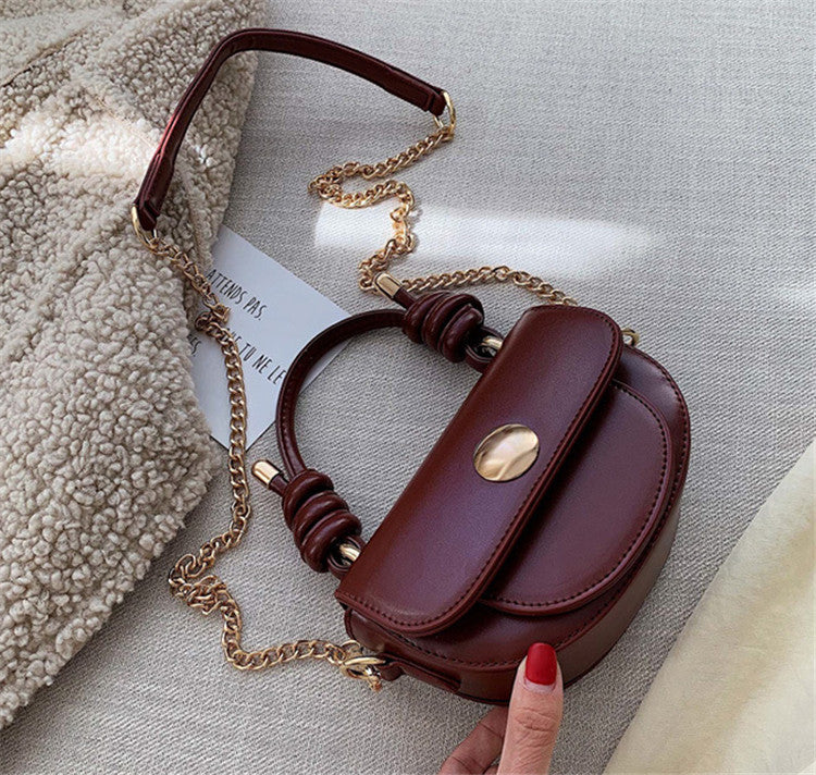 Autumn And Winter All-match Messenger Saddle Bag Trend
