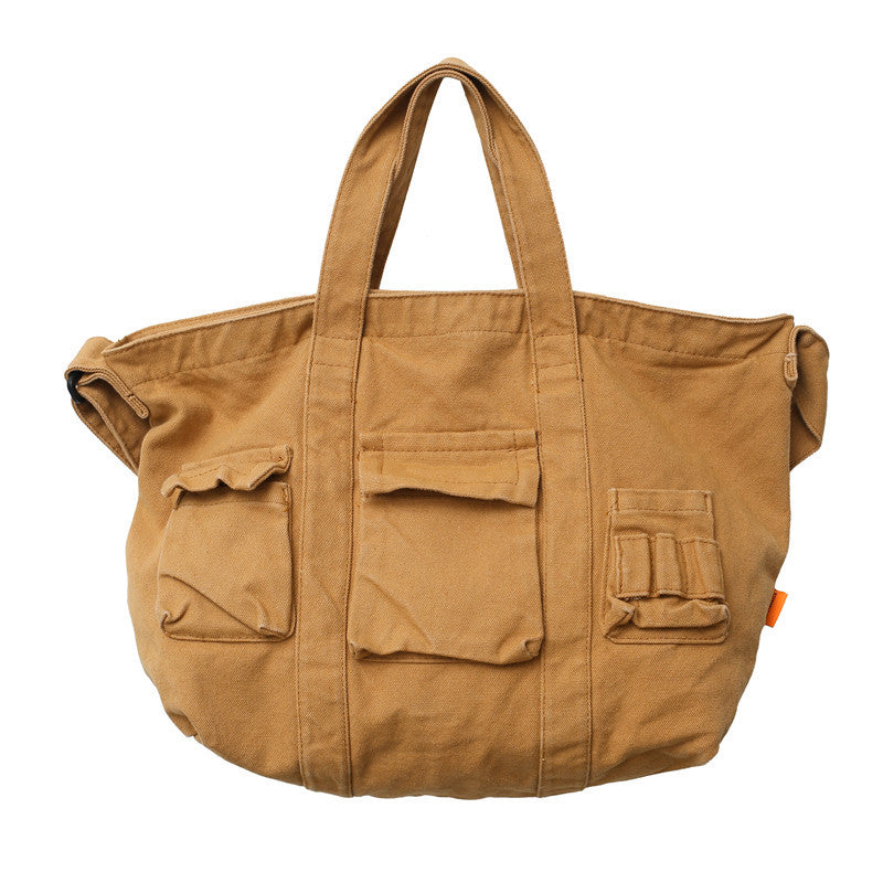 Canvas Women's Simple Fashion Single Shoulder Canvas Bag